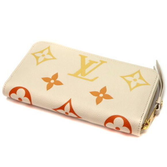 Louis Vuitton Zippy Wallet by Pool Cream Saffron - Picture 1 of 6